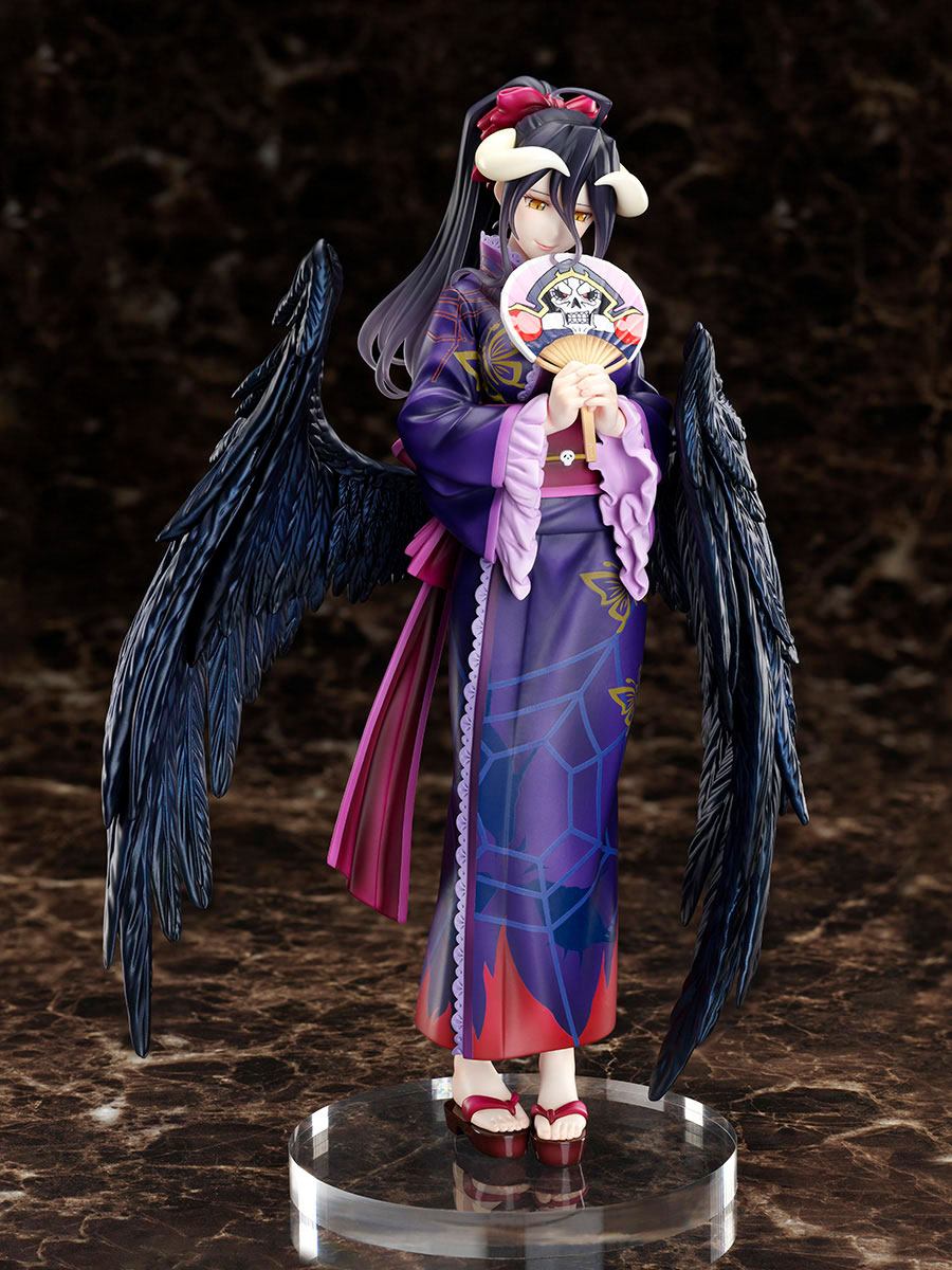 Overlord PVC Statue 1/8 Albedo Yukata Version 23 cm