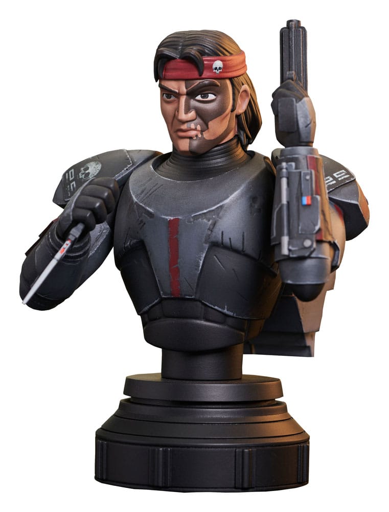 Star Wars The Clone Wars Bust 1/7 Hunter 15 cm