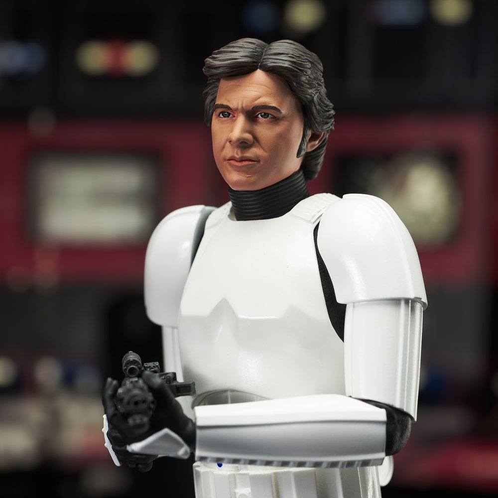 Star Wars Episode IV Milestones Statue 1/6 Han Solo (Stormtrooper Disguise) 40th Anniversary Exclusive 30 cm
