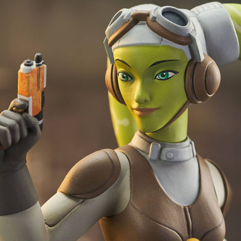 Star Wars Rebels Bust 2-Pack Hera & Chopper 15 cm