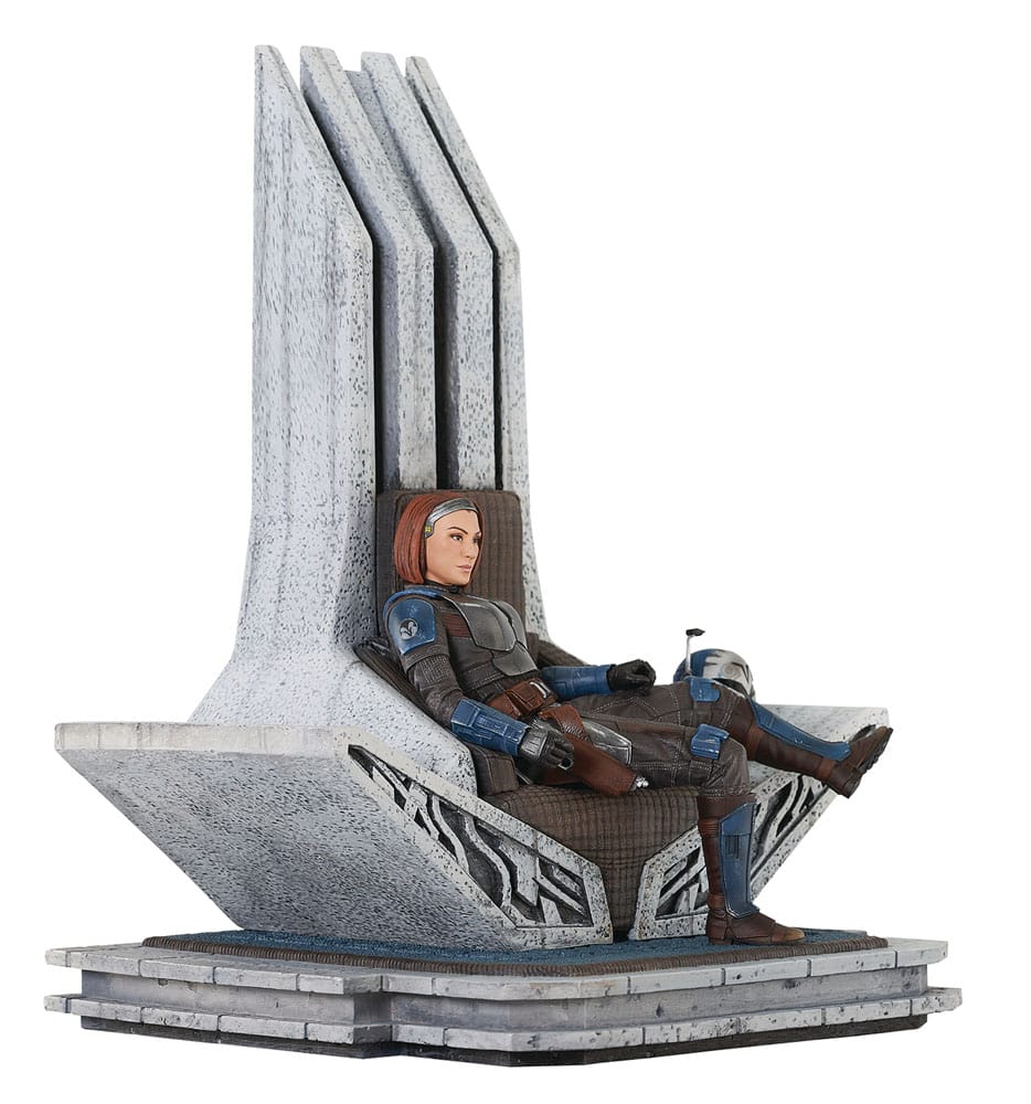 Star Wars: The Mandalorian Premier Collection 1/7 Bo-Katan Kryze on Throne 35 cm