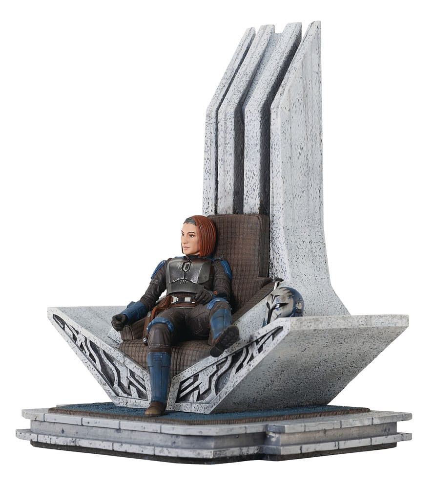 Star Wars: The Mandalorian Premier Collection 1/7 Bo-Katan Kryze on Throne 35 cm