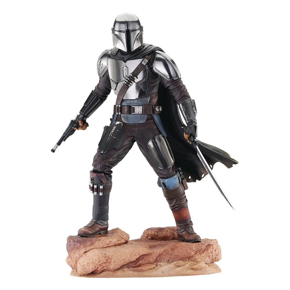 Star Wars: The Mandalorian Milestones Statue 1/6 Din Djarin 33 cm