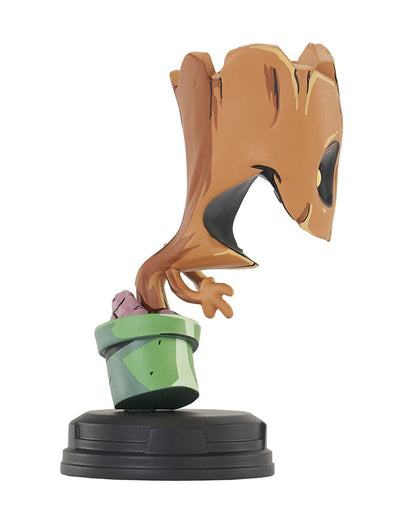 Marvel Animated Statue Groot (in Pot) 10 cm