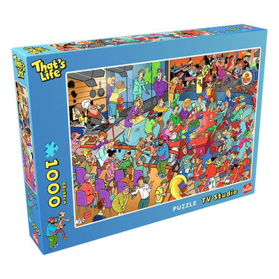 That´s Life Bix Box Puzzle TV Studio (1000 pieces)