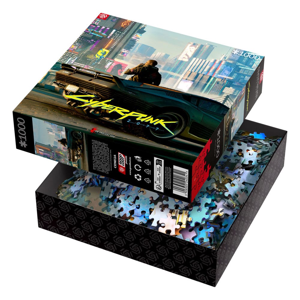 Cyberpunk 2077 Gaming Puzzle Mercenary on the Rise (1000 pieces)