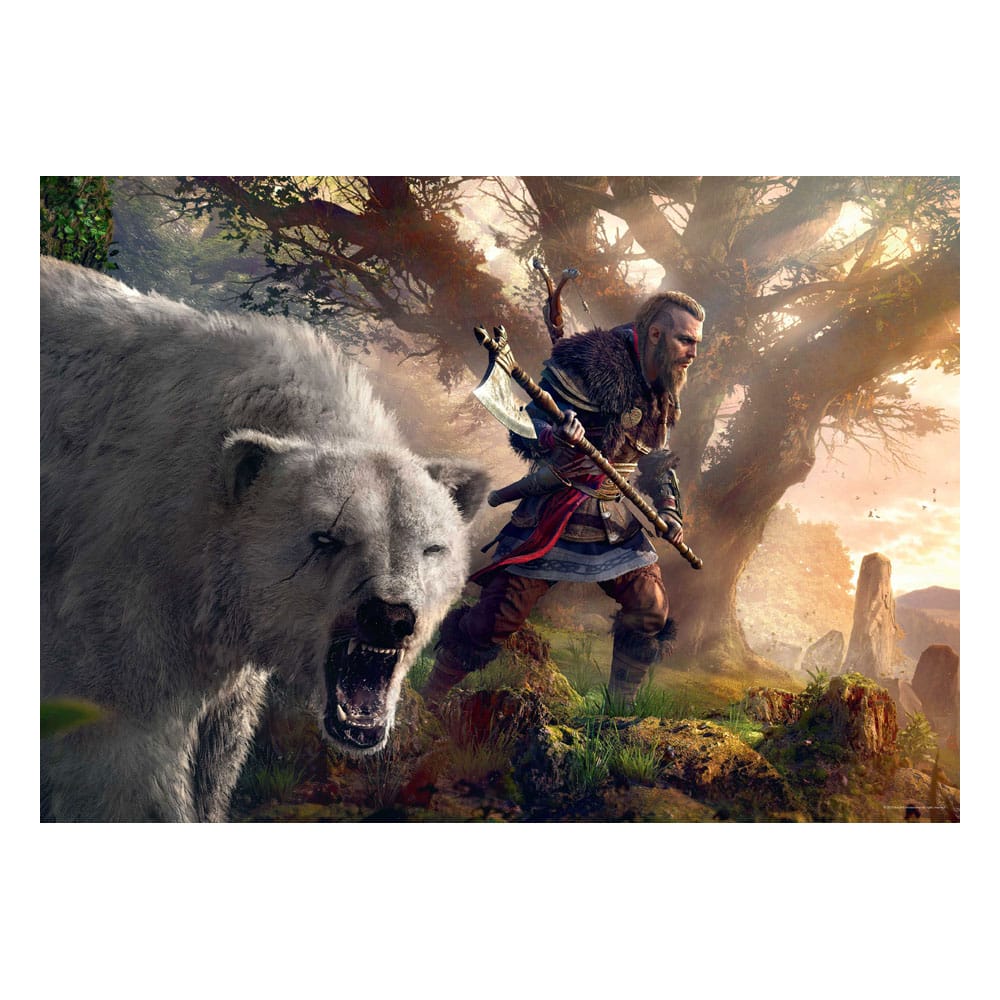 Assassin's Creed Valhalla Premium Puzzle Eivor &amp; Polar Bear (1000 pieces)