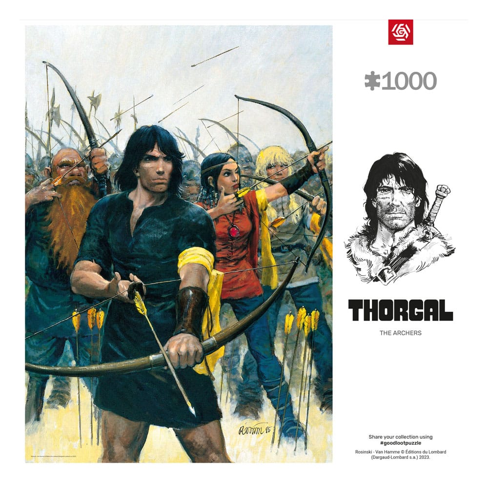 Thorgal Comic Puzzle The Archers / Lucznicy (1000 pieces)