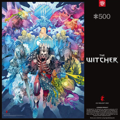 The Witcher Gaming Puzzle Monster Faction (500 pieces)