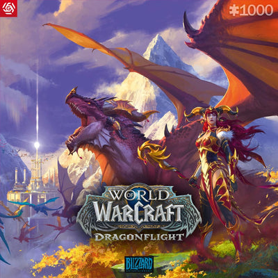 World of Warcraft Gaming Puzzle Dragonflight Alexstrasza (1000 pieces)