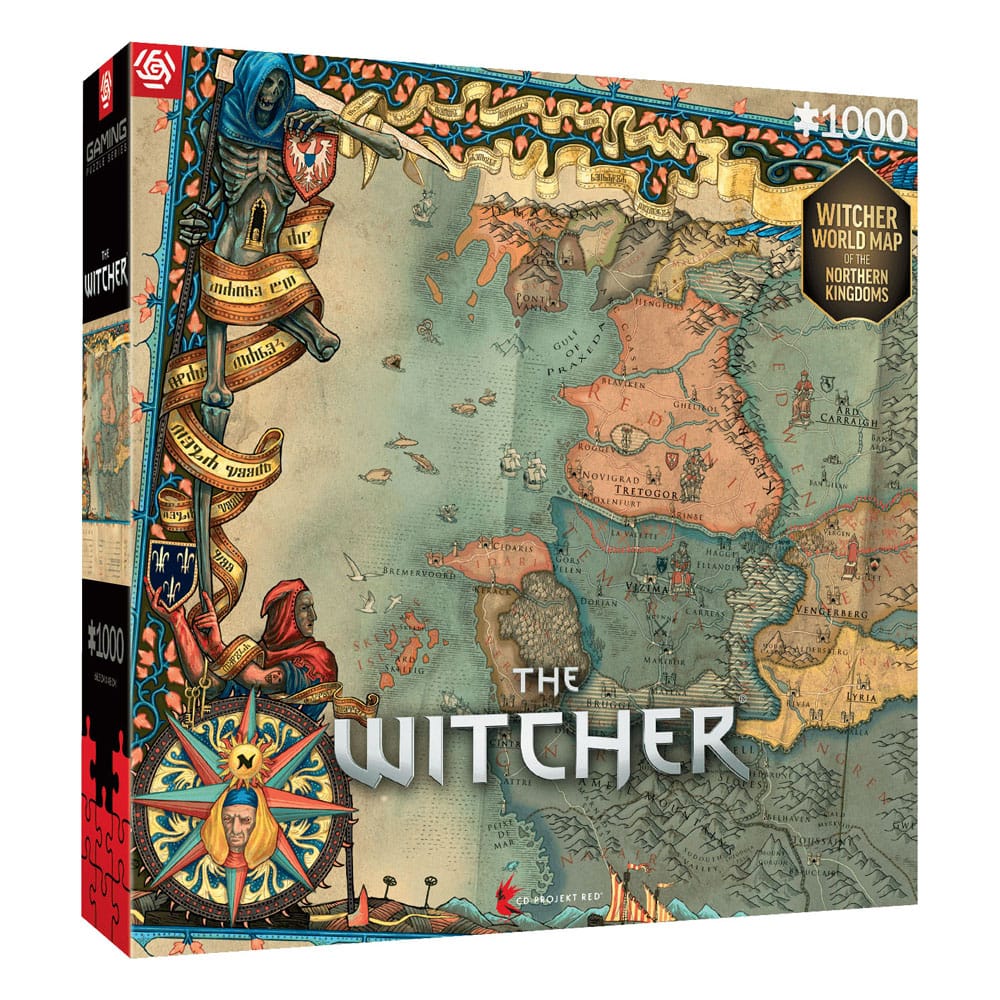 The Witcher 3 Gaming Puzzle The Northern Kingdoms (1000 pieces)