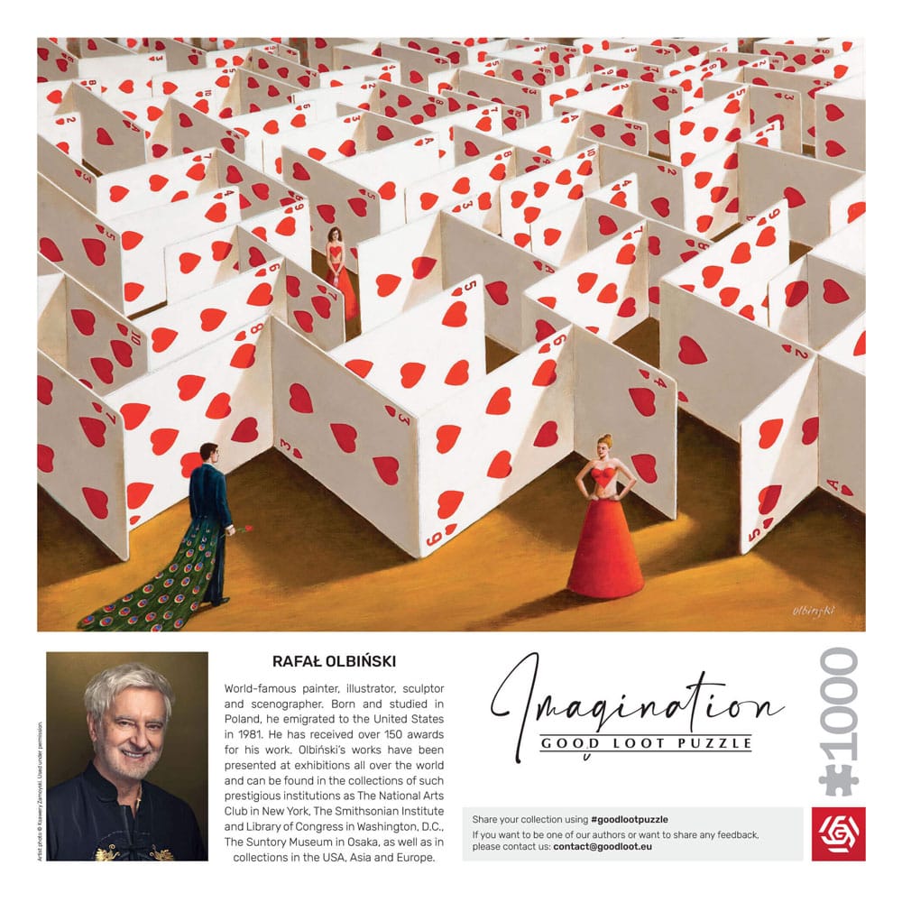 Rafal Olbinski Imagination Puzzle Excessive Meticulousness (1000 pieces)