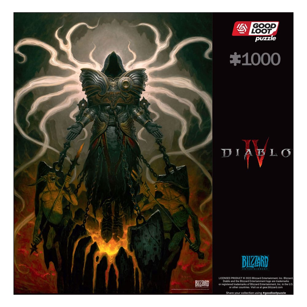 Diablo IV Gaming Puzzle Inarius (1000 pieces)