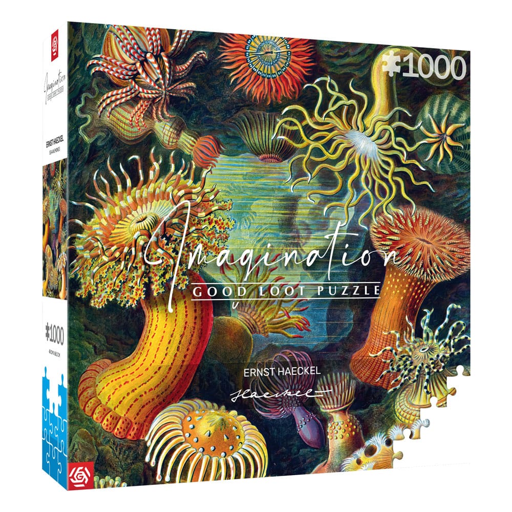 Ernst Haeckel Imagination Puzzle Sea Anemones/Stworzenia morskie (1000 pieces)