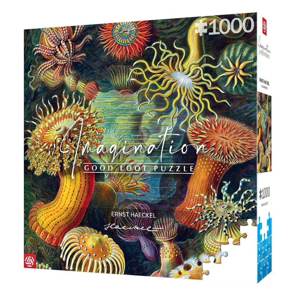 Ernst Haeckel Imagination Puzzle Sea Anemones/Stworzenia morskie (1000 pieces)