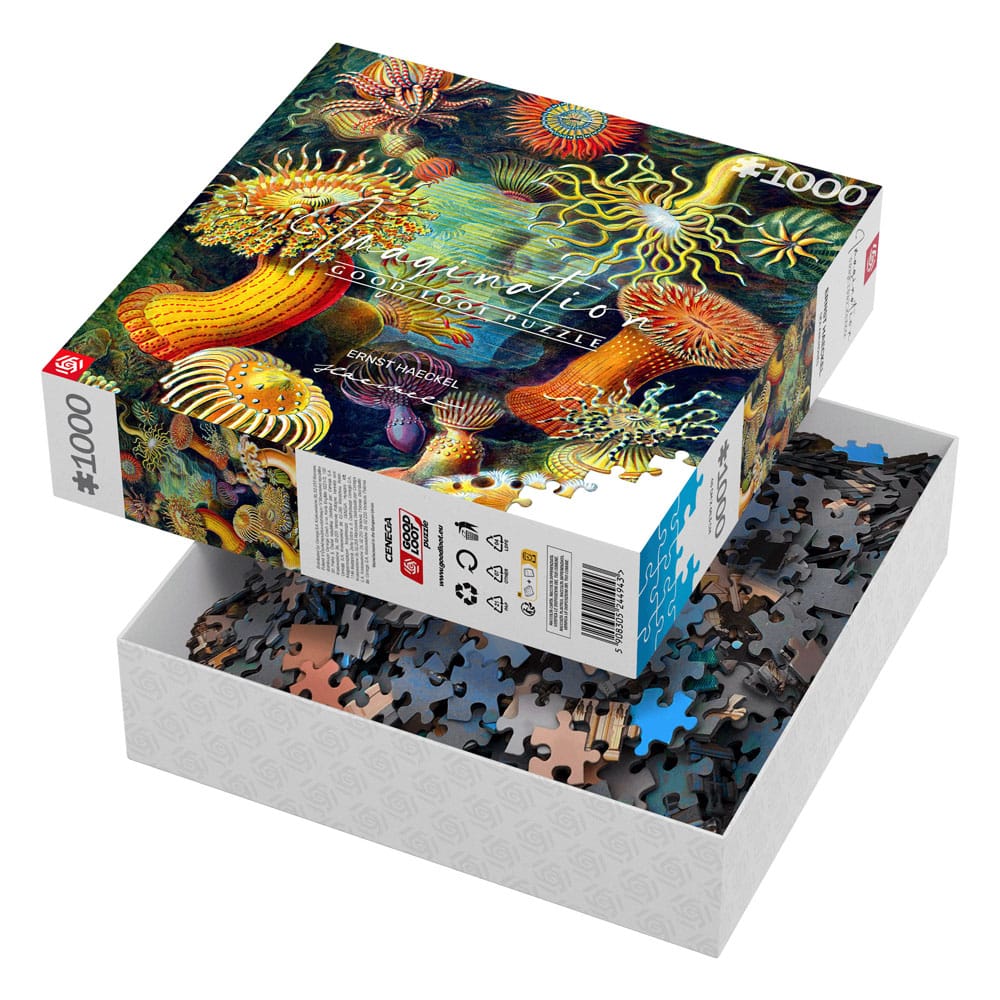 Ernst Haeckel Imagination Puzzle Sea Anemones/Stworzenia morskie (1000 pieces)