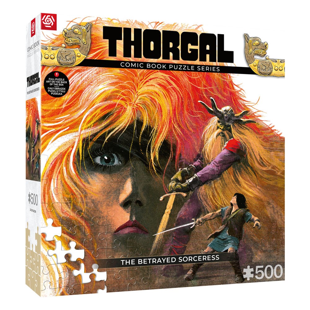 Thorgal Comic Puzzle The Betrayed Sorceress / Zdradzona Czarodziejka (1000 pieces)