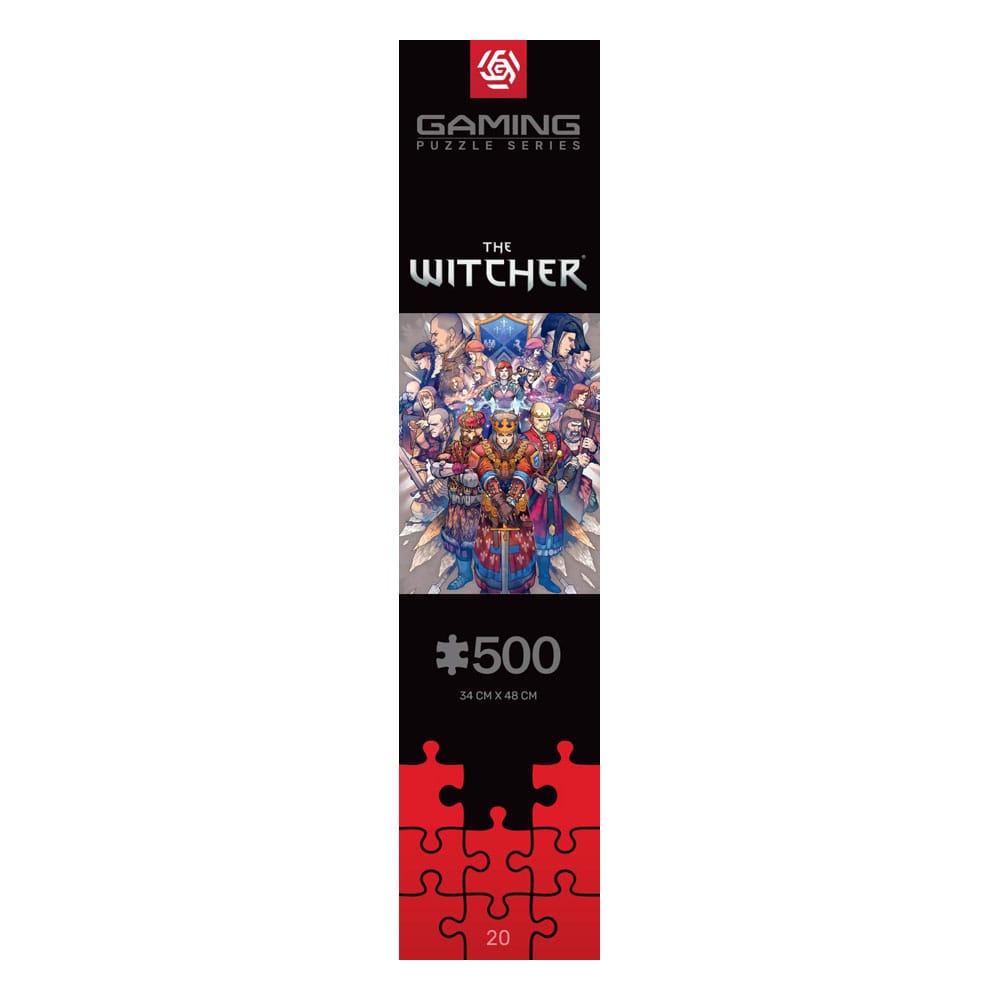 The Witcher Gaming Puzzle Northern Realms (500 pieces)