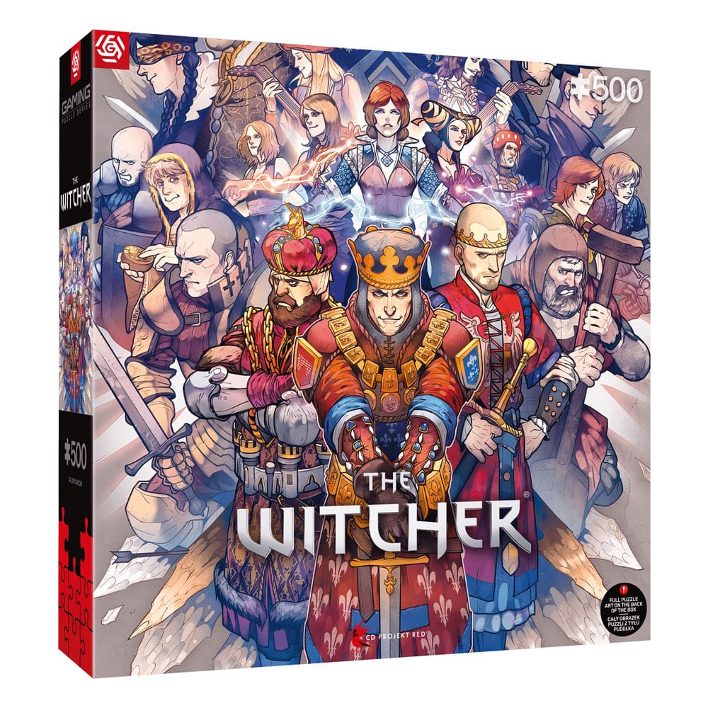 The Witcher Gaming Puzzle Northern Realms (500 pieces)