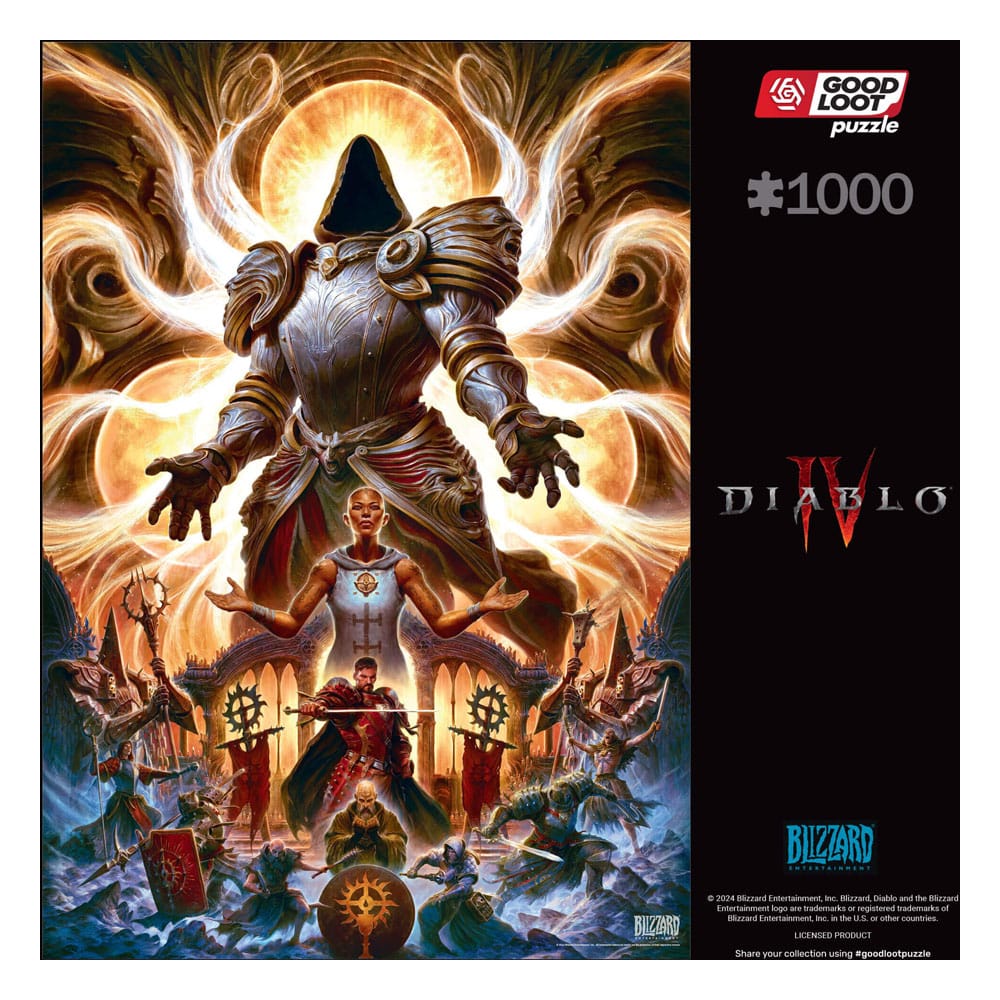 Diablo IV Gaming Puzzle Inarius The Father (1000 pieces)