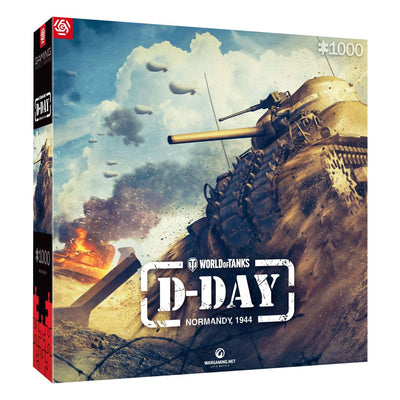 World of Tanks Gaming Puzzle D-Day (1000 pieces)