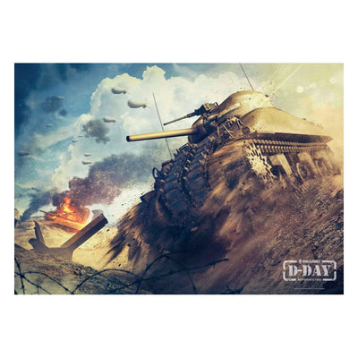 World of Tanks Gaming Puzzle D-Day (1000 pieces)