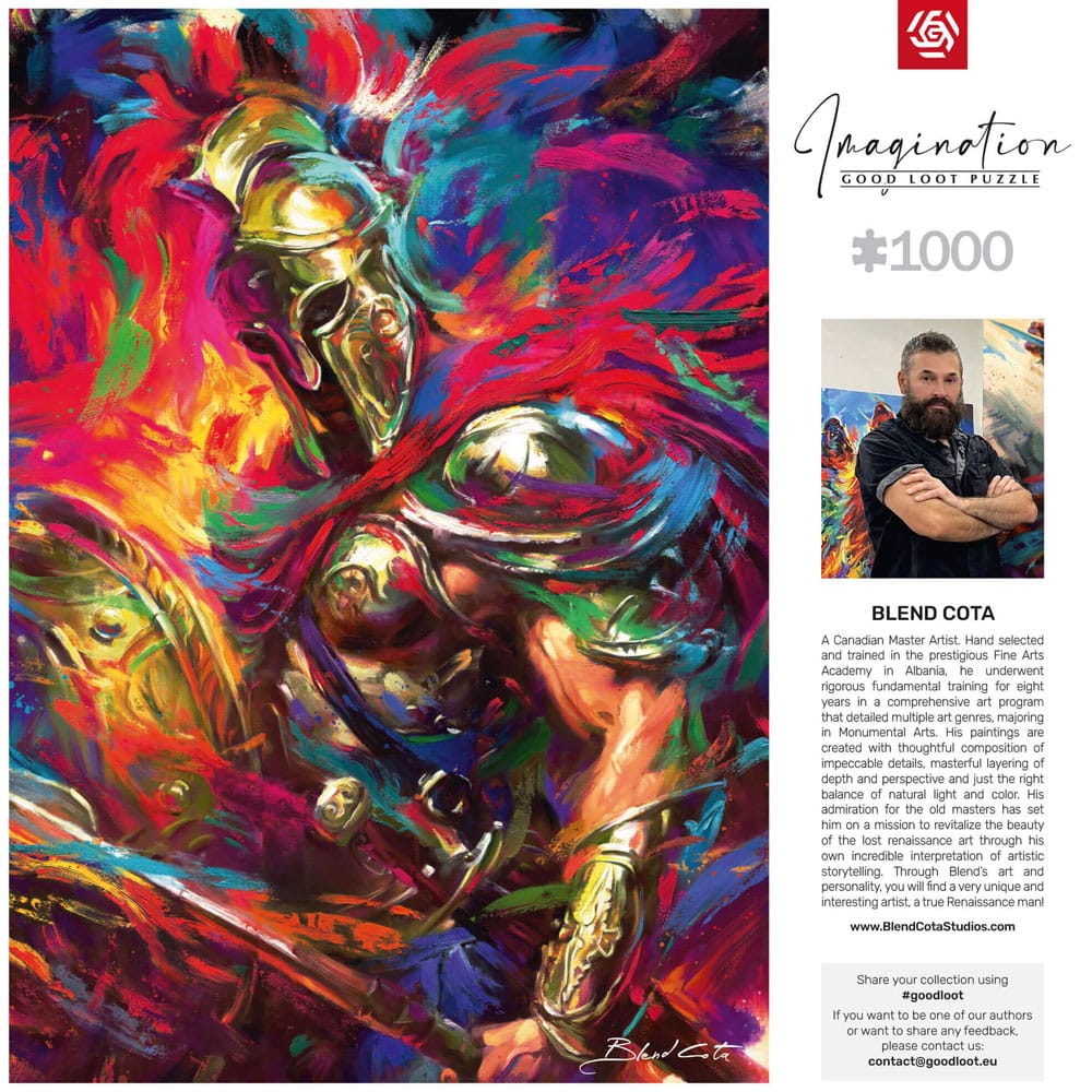 Blend Cota Puzzle The Illyrian Warrior (1000 pieces)