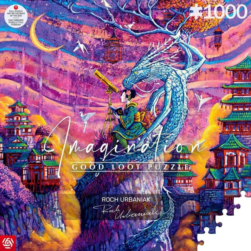 Imagination Series Puzzle Roch Urbaniak Sakura i Ryu (1000 pieces)