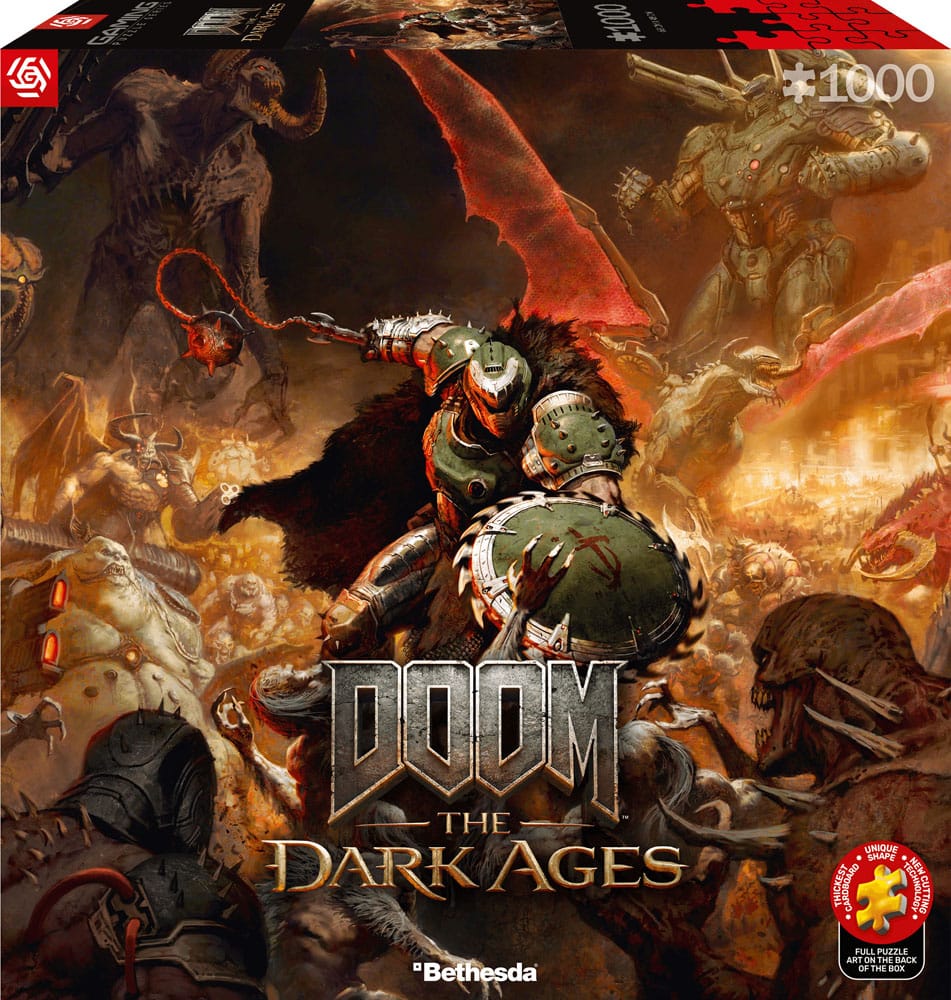 Doom The Dark Ages Puzzle Slayer's Rag (1000 pieces)