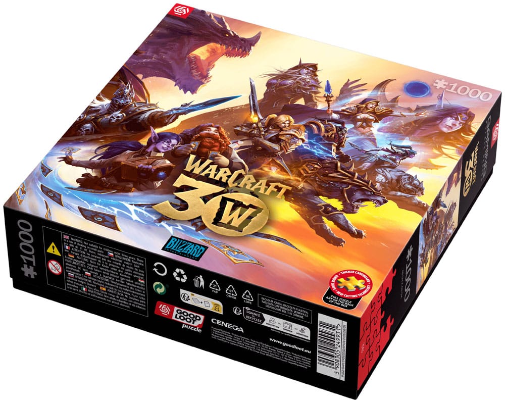 World of Warcraft Puzzle 30th Anniversary (1000 pieces)