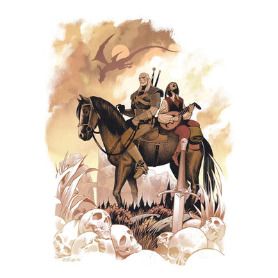 The Witcher Puzzles 10-Pack 10th Anniversary Puzzle Collection (500 Pieces)