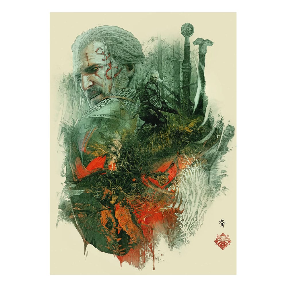 The Witcher Puzzles 10-Pack 10th Anniversary Puzzle Collection (500 Teile)                            - Damaged packaging