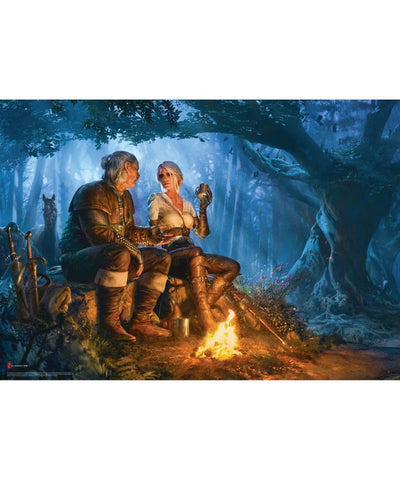 The Witcher Puzzle Journey of Ciri (1000 pieces)