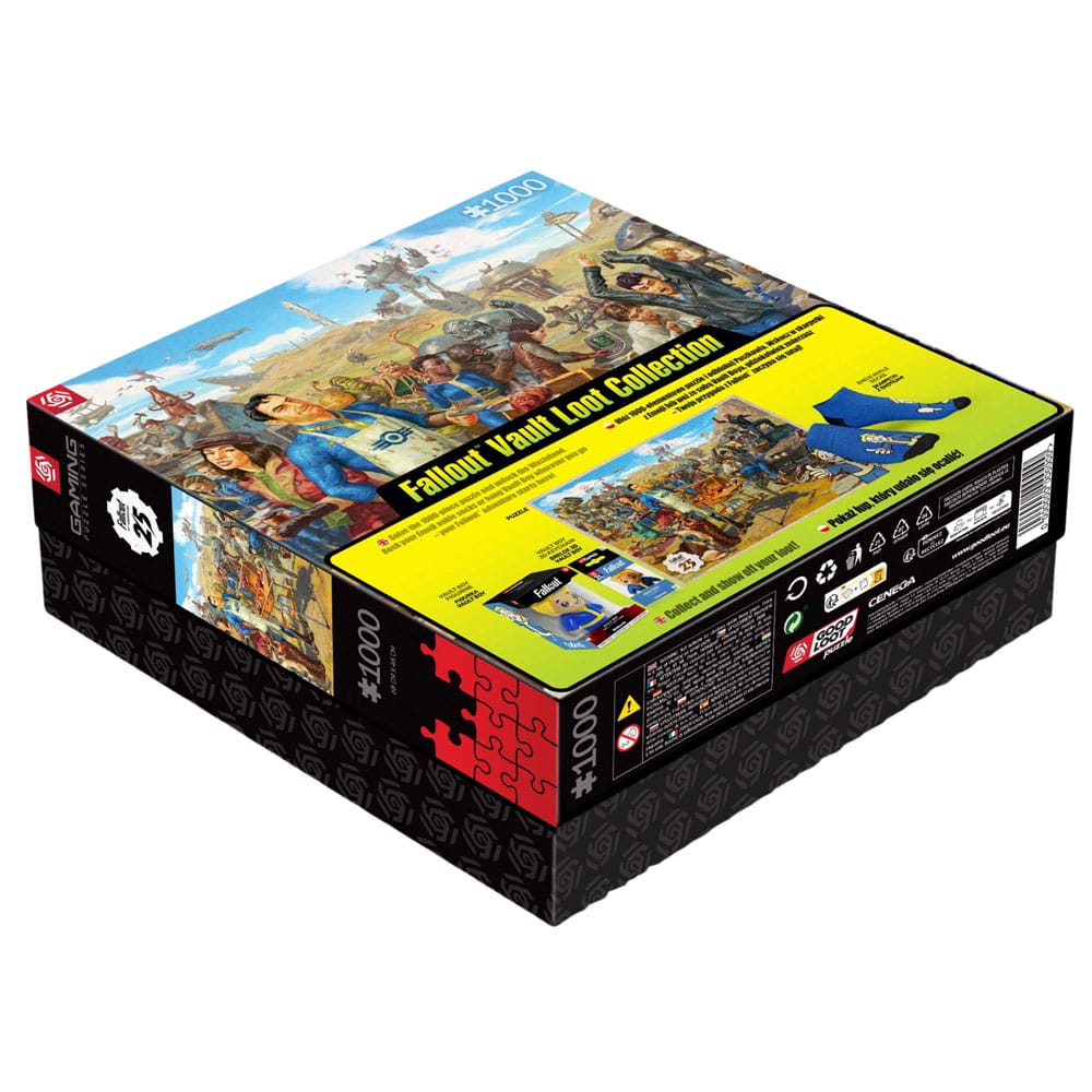 Fallout gift set Fallout Vault Loot Collection (Puzzle, socks, figurines &amp; key ring)