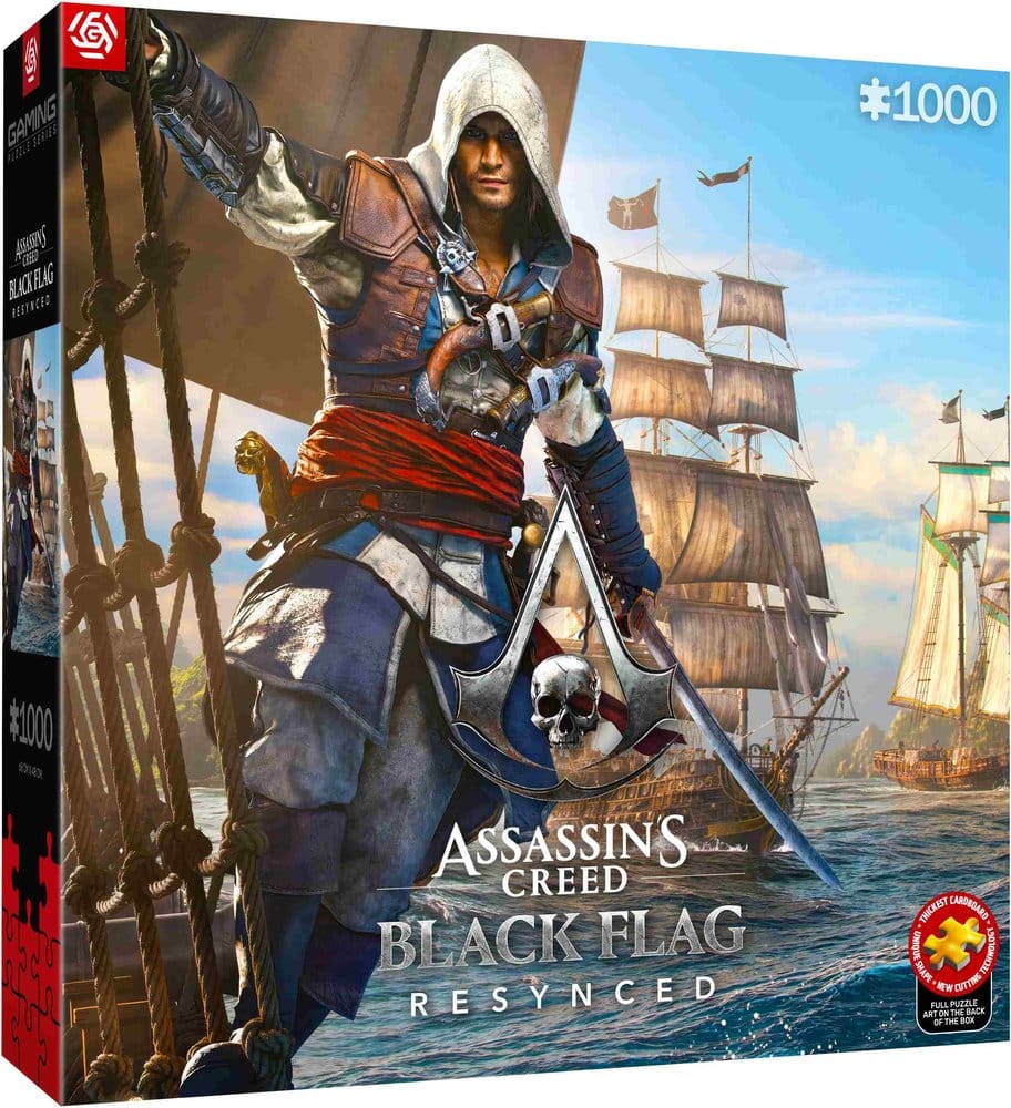 Assassin's Creed Black Flag Resynced Puzzle (1000 pieces) - Damaged packaging