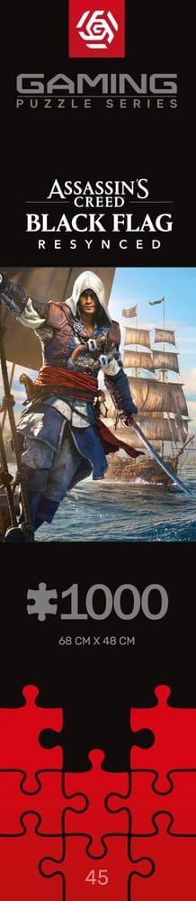Assassin's Creed Black Flag Resynced Puzzle (1000 pieces) - Damaged packaging