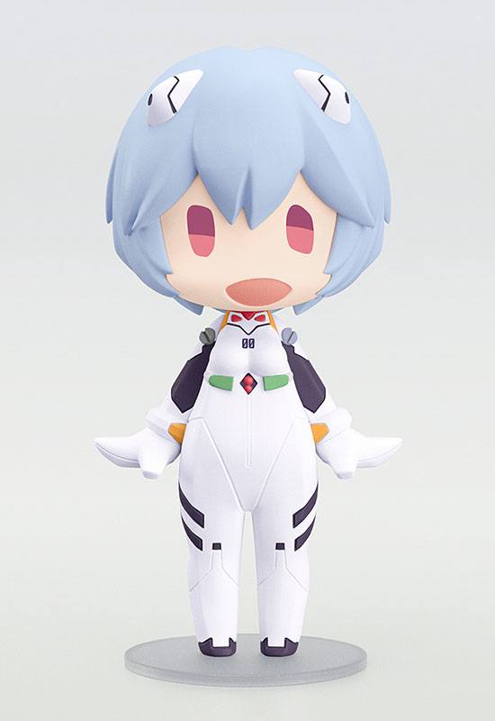 Rebuild of Evangelion HELLO! GOOD SMILE Action Figure Rei Ayanami 10 cm - Damaged packaging