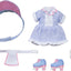 Original Character Parts for Nendoroid Doll Figures Outfit Set: Diner - Girl (Blue)