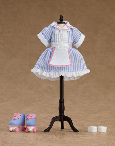 Original Character Parts for Nendoroid Doll Figures Outfit Set: Diner - Girl (Blue)