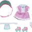 Original Character Parts for Nendoroid Doll Figures Outfit Set: Diner - Girl (Pink)