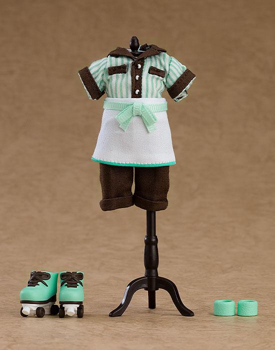 Original Character Parts for Nendoroid Doll Figures Outfit Set: Diner - Boy (Green)