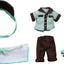 Original Character Parts for Nendoroid Doll Figures Outfit Set: Diner - Boy (Green)