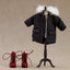 Original Character Parts for Nendoroid Doll Figures Warm Clothing Set: Boots & Mod Coat (Black)