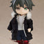 Original Character Parts for Nendoroid Doll Figures Warm Clothing Set: Boots & Mod Coat (Black)