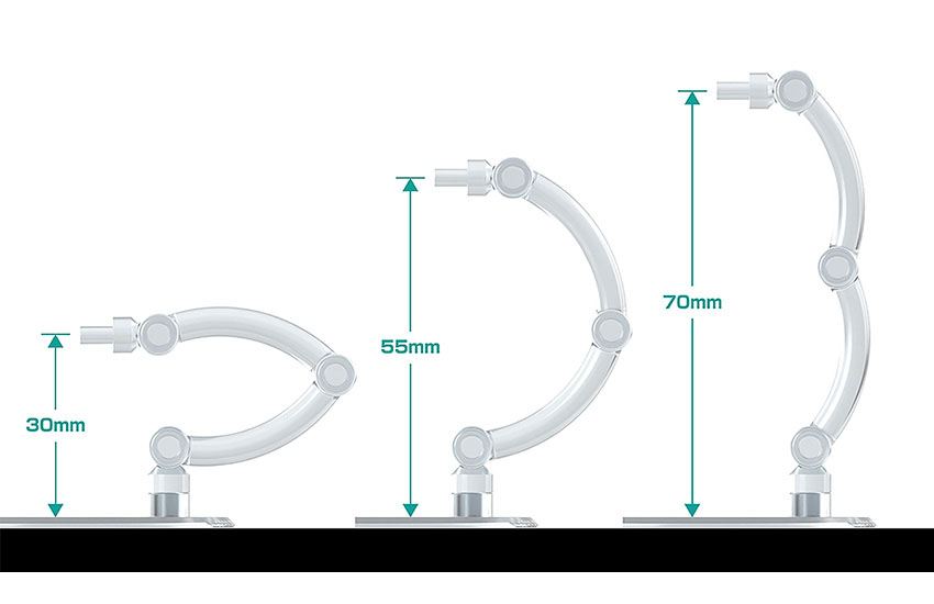 The Simple Stand Mini Nendoroid More for Mini Figures & Models 4-Pack