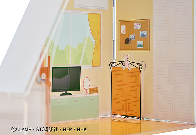 Cardcaptor Sakura: Clear Card Acrylic Diorama Background (Sakura's Bedroom)