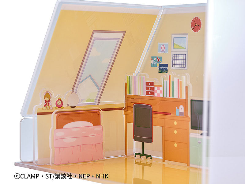 Cardcaptor Sakura: Clear Card Acrylic Diorama Background (Sakura's Bedroom)