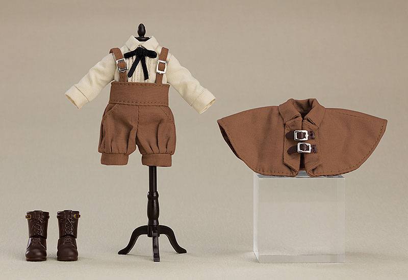 Original Character Parts for Nendoroid Doll Figures Outfit Set Detective - Boy (Brown)