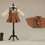 Original Character Parts for Nendoroid Doll Figures Outfit Set Detective - Girl (Brown)