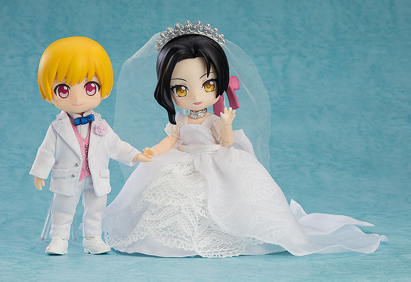 Original Character for Nendoroid Doll Figures Outfit Set: Wedding Dress